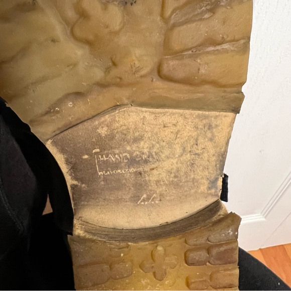 Steve Madden p-buxton men Leather Boots work boots sz 11US 44EU grey - Picture 10 of 11